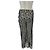 Emanuel Ungaro Falda de encaje negro con strass - vista 2