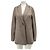 Autre Marque Conjunto de chaqueta y pantalones BITE beige de algodón talla 36