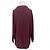 Autre Marque BITE Wollpullover in Bordeaux mit V-Ausschnitt - Ansicht 3