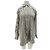 Camicia Anine Bing a righe a maniche lunghe bianca in cotone Bianco