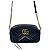 Borsa Gucci Marmont Camera Bag in pelle nera Nero