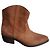 Botines Western de ante marrón La Fée Maraboutée Castaño