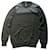 Roberto Cavalli Grüner Wollpullover mit Leopardenmuster Leopardenprint  - Ansicht 1