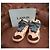 Sneakers Lanvin in pelle e camoscio Nero Bianco Blu chiaro - vista 2
