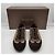Gucci Sneakers GG Supreme in tela e camoscio Marrone Monogramma - vista 2