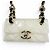 Chanel B23C Matelassé Bag Motif Necklace Crudo