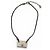 Chanel B23C Matelassé Bag Motif Necklace Crudo - vista 2