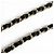 Chanel B23C Matelassé Bag Motif Necklace Crudo - vista 6