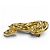 Timeless Spilla Chanel Vintage Coco Mark Matelassé D'oro - vista 3