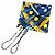 Pochette Hermès 100% Seda Petit H Danse Pacifique Multicolor - vista 7