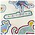 Hermès HERMES Carre Double Face 90 Silk Scarf Multicolore - vista 11