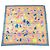 Hermès HERMES Carre Double Face 90 Silk Scarf Multicolore - vista 2