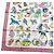Hermès HERMES Carre Double Face 90 Silk Scarf Multicolore - vista 6