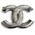 Spilla Chanel Coco Mark con strass Argento - vista 3