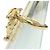 Timeless Chanel B24B Coco Mark Ribbon Rhinestone Ring Golden - Ansicht 2