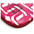 Hermès HERMES Carre Pocket Pink Veau Swift Round Zip Mini Pouch Rose  - vue 6