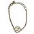 Bracciale Charm Chanel in Oro con Strass D'oro - vista 3