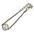 Bracciale Charm Chanel in Oro con Strass D'oro - vista 6