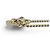 Bracciale Charm Chanel in Oro con Strass D'oro - vista 7