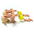 Orecchini a clip Chanel Coco Mark 03S Rosa Giallo - vista 3