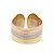 Anello a fascia 2C LM in oro giallo 18K Cartier - vista 4