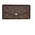 Cartera larga Sarah Monogram Louis Vuitton Negro