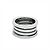 Bulgari Bvlgari B.zero1 4-Band Ring aus Weißgold - Ansicht 5