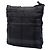 Burberry Gray Smoke Check Nylon Crossbody Marrone Grigio antracite - vista 2
