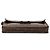 Pochette A4 Louis Vuitton Brown Monogram Macassar S Lock Marrone - vista 3