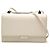 Borsa a tracolla Babylone in piccola pelle bianca Saint Laurent Bianco Crudo