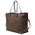Louis Vuitton Marrone Damier Ebene Neverfull GM - vista 2