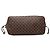 Louis Vuitton Marrone Damier Ebene Neverfull GM - vista 3