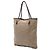 Prada Canapa Logo Tote aus braunem Canvas Hellbraun - Ansicht 2