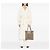 Prada Canapa Logo Tote aus braunem Canvas Hellbraun - Ansicht 6