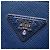 Borsa Tote Convertible Prada Blue Saffiano Soft Shopping - vista 5