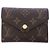 Cartera Victorine Monogram Marrón Louis Vuitton Castaño