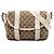 Borsa a tracolla Gucci in tela GG beige