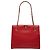Tote Chanel Red CC Caviar Turn Lock Chain Rosso
