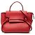 Belt Bag Céline Borsa Belt in pelle di vitello micro granulata rossa Celine Rosso