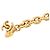 Chanel Gold Gold Plated Quilted CC Triple Chain Belt Gürtel Golden - Ansicht 3