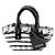 Borsa Balenciaga Bistro Basket in ecopelle bianca XXS