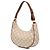 Céline Borsa a tracolla Ava in tela rivestita Triomphe marrone Celine Beige - vista 2