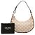 Céline Borsa a tracolla Ava in tela rivestita Triomphe marrone Celine Beige - vista 7