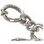 Spilla a catena traforata in ottone CC argento Chanel - vista 5