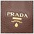 Prada Borsa Tote Shopper in Vitello Daino marrone con zip laterale - vista 5