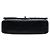Chanel Black Medium Classic Chevron Lambskin Double Flap Nero - vista 3