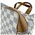 Borsa Louis Vuitton Damier Azur Hampstead PM Crudo - vista 9