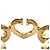 Anello Cartier C Heart Band in oro giallo 18K - vista 7