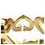 Anello Cartier C Heart Band in oro giallo 18K - vista 8