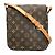 Borsa a tracolla corta Musette Salsa Louis Vuitton Marrone
